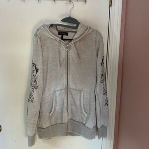 Buffalo by David Bitton Tattoo Sleeve Zip-up hoodie